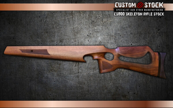 CS800 Thumbhole Field Target Skeleton Air Rifle Stock (including an adjustable recoil pad)