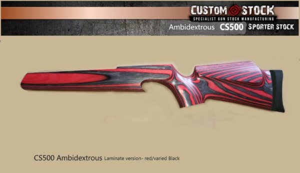 CS500 Ambidextrous Sporter Air Rifle Stock Laminate version